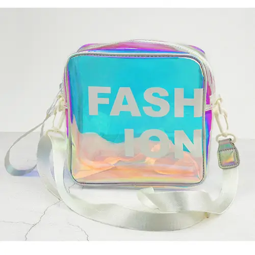 Laser Magic Color Toiletry Pouch High-value TPU Best Holographic Makeup Bag